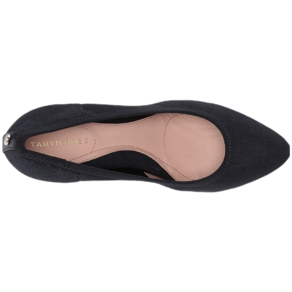 Taryn Rose Tess Pump Midnight Navy Size 6.5 - Picture 3 of 7